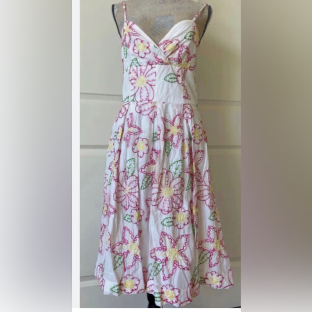 Lilly Pulitzer embroidered sundress